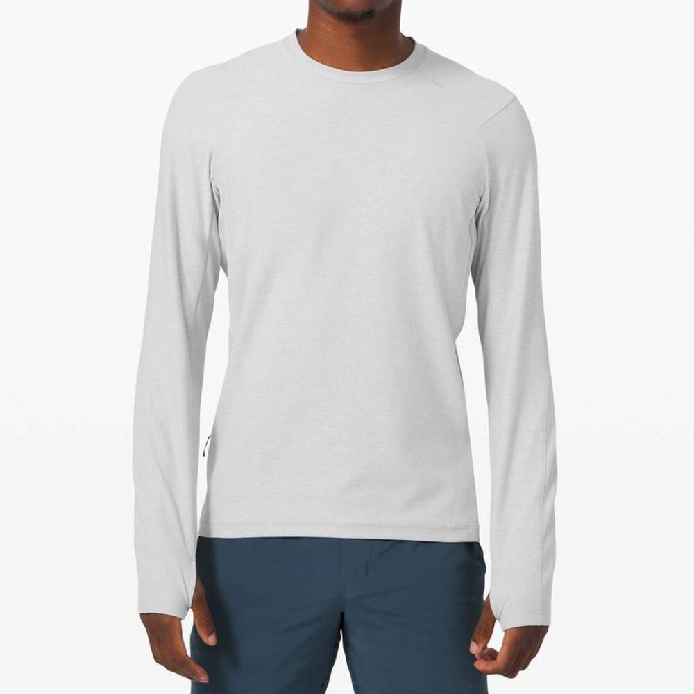 BNWT Lululemon Surge Warm Long Sleeve in Light Grey